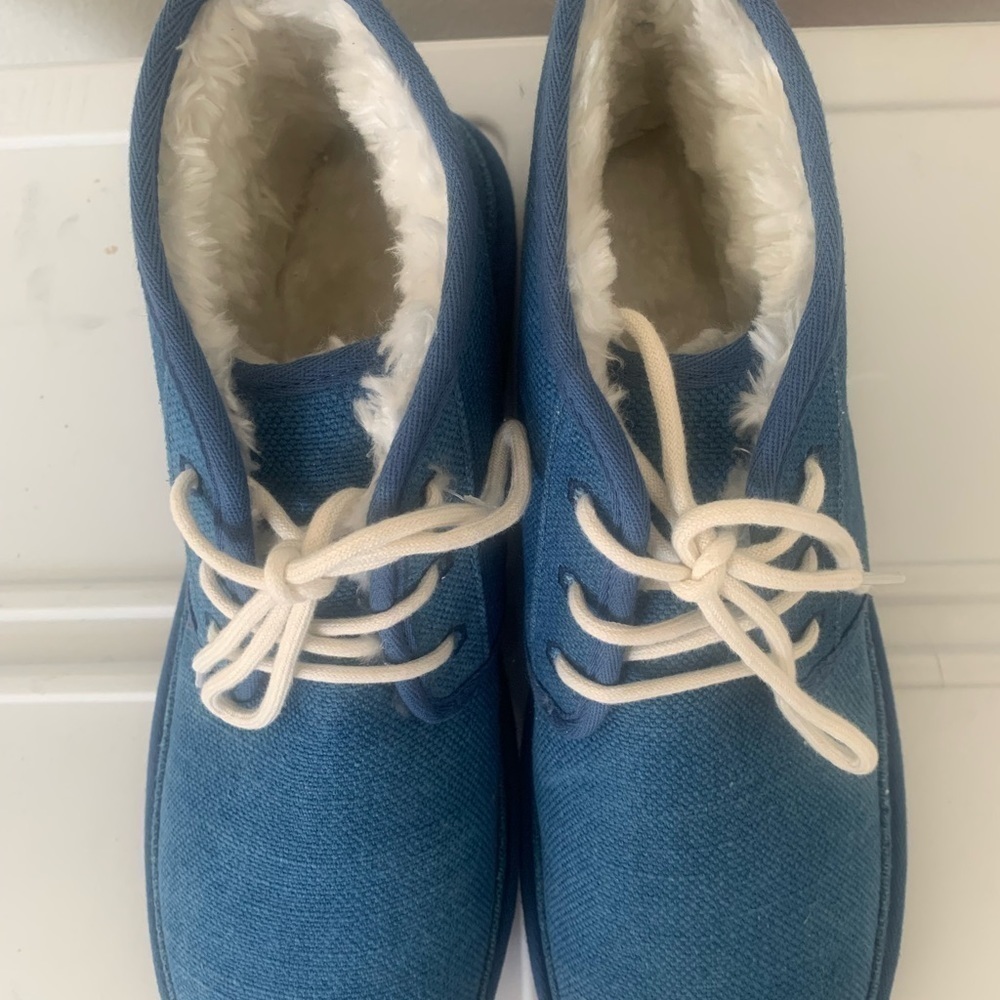 Ugg MENS NEUMAL NATURAL CHUKKA STYLE BOOT NEW BLUE SIZE 13‎ # Snow Winter Cold - Picture 4 of 6